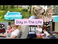 Day In The Life Of A Mom | Best Toddler Pool, Breastfeeding Fail, Laundry Folding