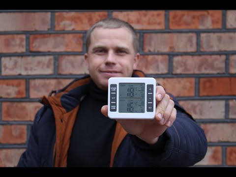 Цифровой термометр с aliexpress для виноградаря. С Новым Годом!!!