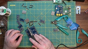 Sleeping Dog Tech - RotorHazard Timing System Build - RX5808 Pin Trimming and Soldering