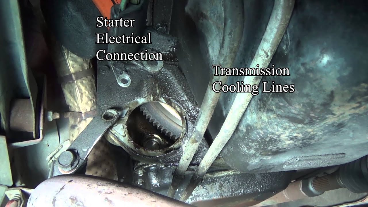 Jeep Grand Cherokee V8 Engine Starter Replacement - YouTube