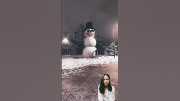 Play with the Frosty #snowman #cursed #creepy #christmas #scary