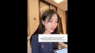 TOEFL Speaking Task 1 #3