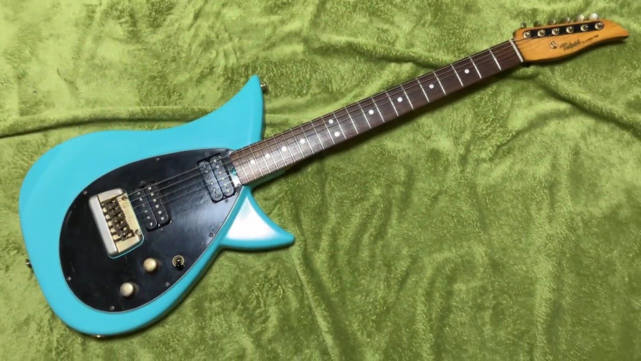 アルミボディのTokai Talbo のリフィニッシュ - First Touch ギターリペア