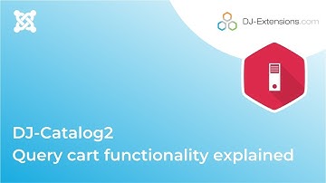DJ-Catalog2 - Query cart functionality explained