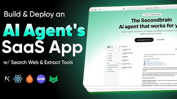 Build a SaaS AI Agent w/ Tools | Next.js 15, React, Better Auth, TestSprite, Stripe |  Full Course