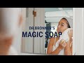 Wash your face with MAGIC SOAP by DR.BRONNER'S