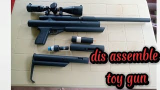 diy toy gun butane powered 8mm steel ball☺️bolt action
