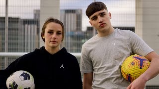 FOOTBALL CHALLENGES FT. ELLA TOONE!!!