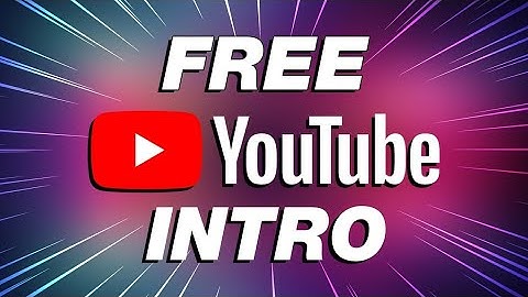 How To Make Professional Intro .यूट्यूब के लिए इंट्रो वीडियो कैसे बनाएं[ full guide ]
