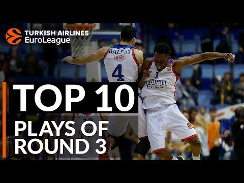 Top 10 Plays  - Turkish Airlines EuroLeague Regular Season Round 3