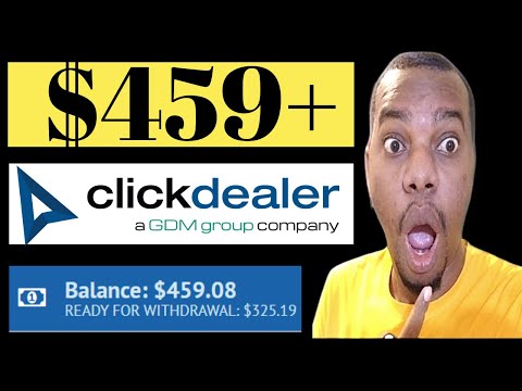 How I make $459,08+ With CPA Marketing Using Clickdealer Affiliate Network