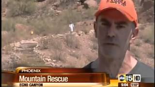 Hikers rescued from Camelback Mountain