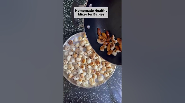 MAKHANA KHEER | 6MONTH + BABY FOOD |  #babyfood #healthy