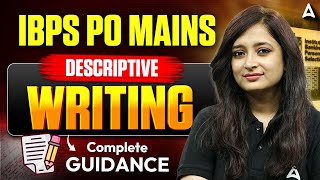 IBPS PO English | Mains Descriptive Paper & Essay Letter Writing Complete Strategy By Kinjal Ma'am
