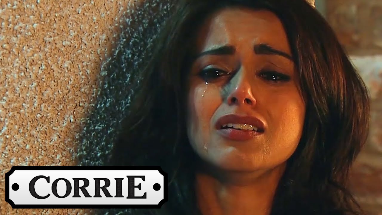 Coronation Street - Kate's Decision Leaves Rana Crying in the Street