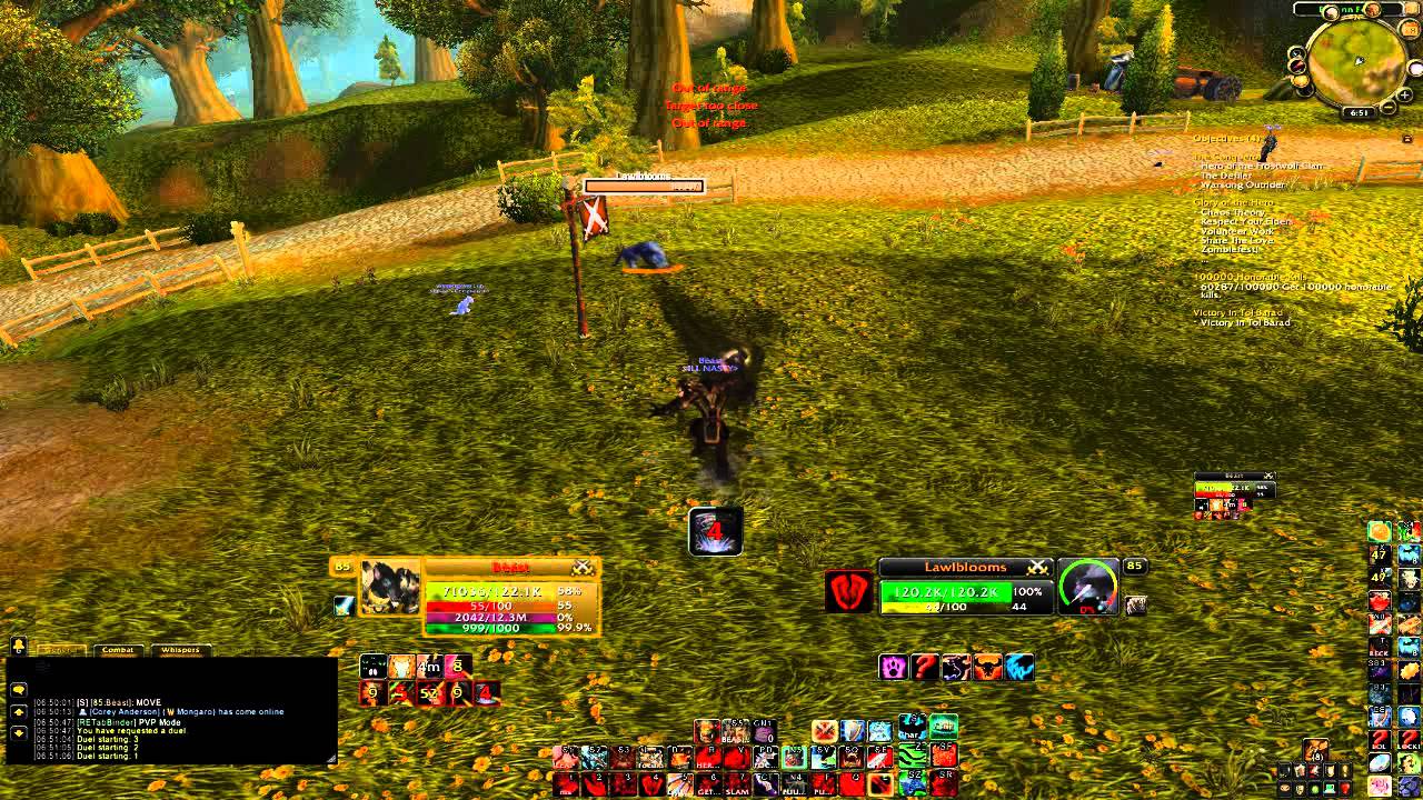 How to beat Feral Druids 1v1 as an Arms Warrior!