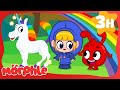 Rainbow Unicorns Rainbow Ride | Morphle's Family | My Magic Pet Morphle | Kids Cartoons