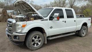 2012 Ford F-350 Lariat Pickup, 4 Door, 6.7l Diesel Motor, 262k Miles Factory 5th Wheel, Heated/Coole