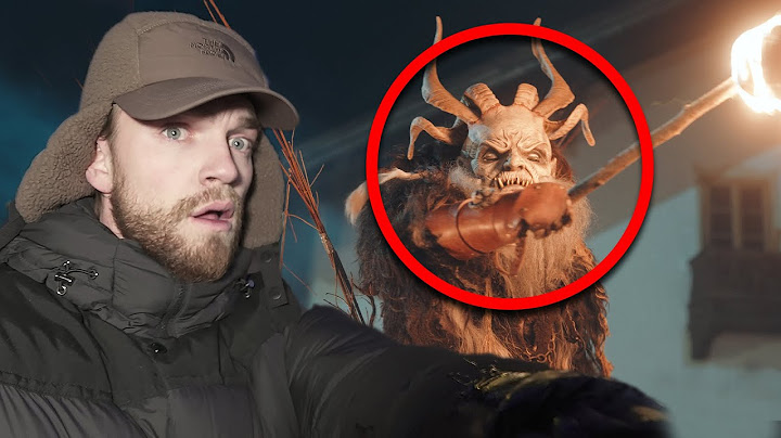 Ik Onderzocht Het Geheimzinnige Krampus Feest…