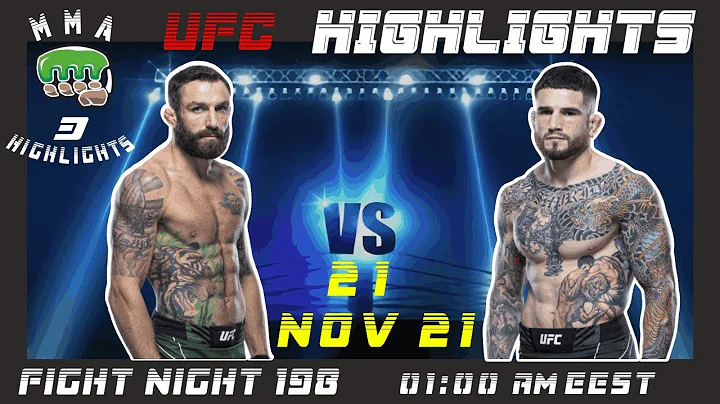 Chiesa jokes with Brady mid-fight | Michael Chiesa...