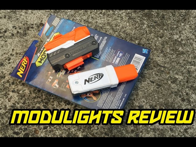 Uoverensstemmelse elleve tunnel Nerf Modulus Tactical Light + Laser Light Review | Walcom S7 - YouTube