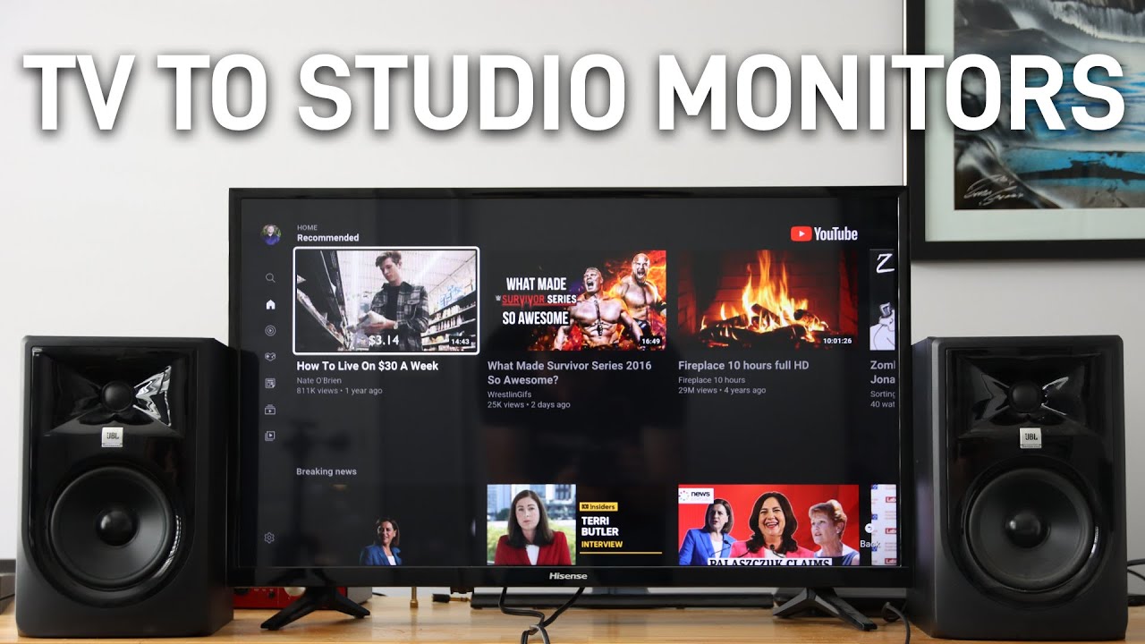 Tutustu 38+ imagen studio monitors for tv