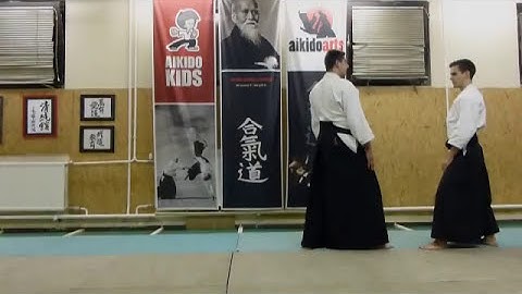 gyakuhanmi katatedori kokyunage 1st variation [TUTORIAL] Aikido empty hand technique: