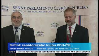 Brífink: senátorský klub KDU ČSL