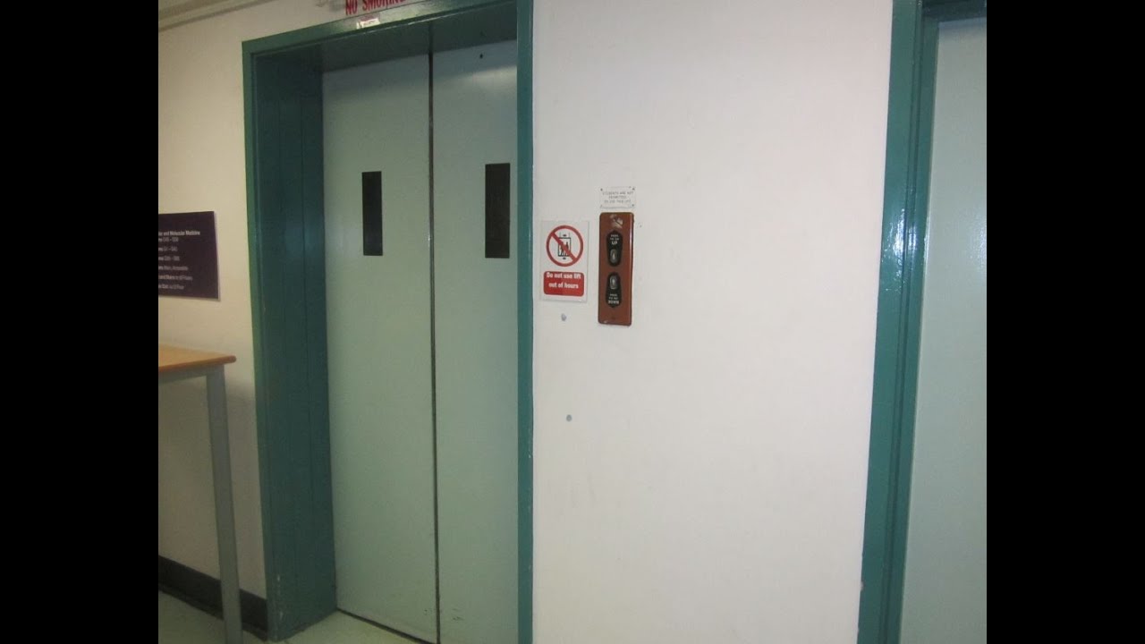 Express lift at Biomedical science building (Bristol University)