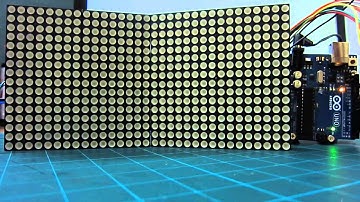 아두이노(우노R3) + 2도트매트릭스LED 모듈 Right Shift go back