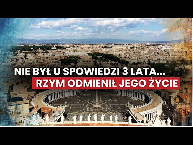 Nawrócił się po zobaczeniu Rzymu ❓ Niezwykła historia nawrócenia + letnie inicjatywy w Watykanie