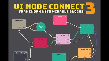 UI Node Connect 3 for Unity - New features