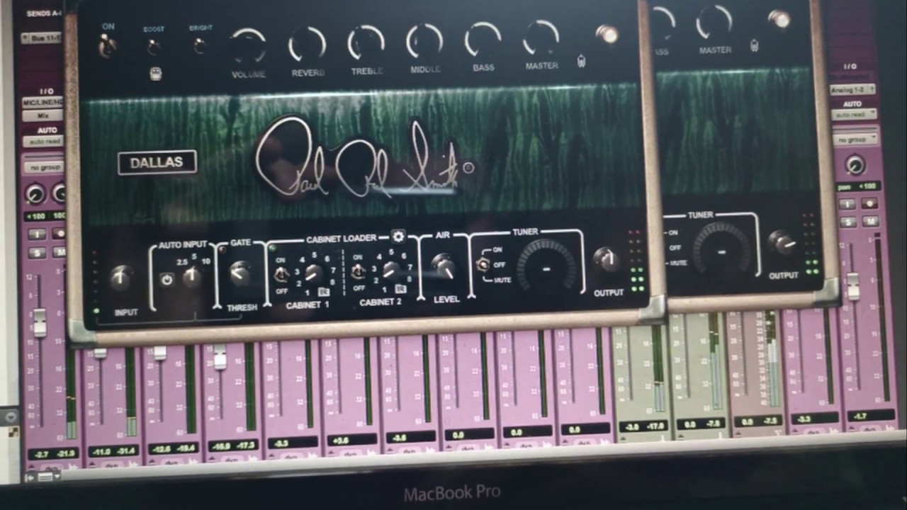 PRS SuperModels high quality audio demo clean, crunch and filthy distortion