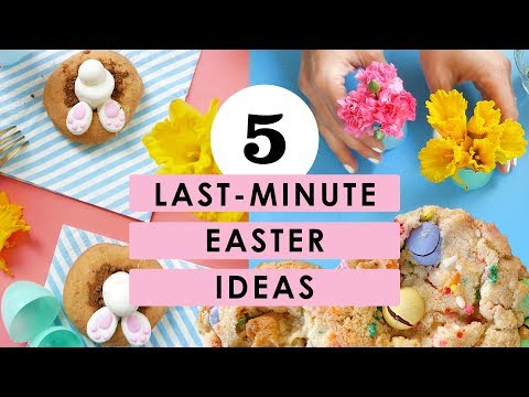 5 Last-Minute Easter Recipes & DIYs