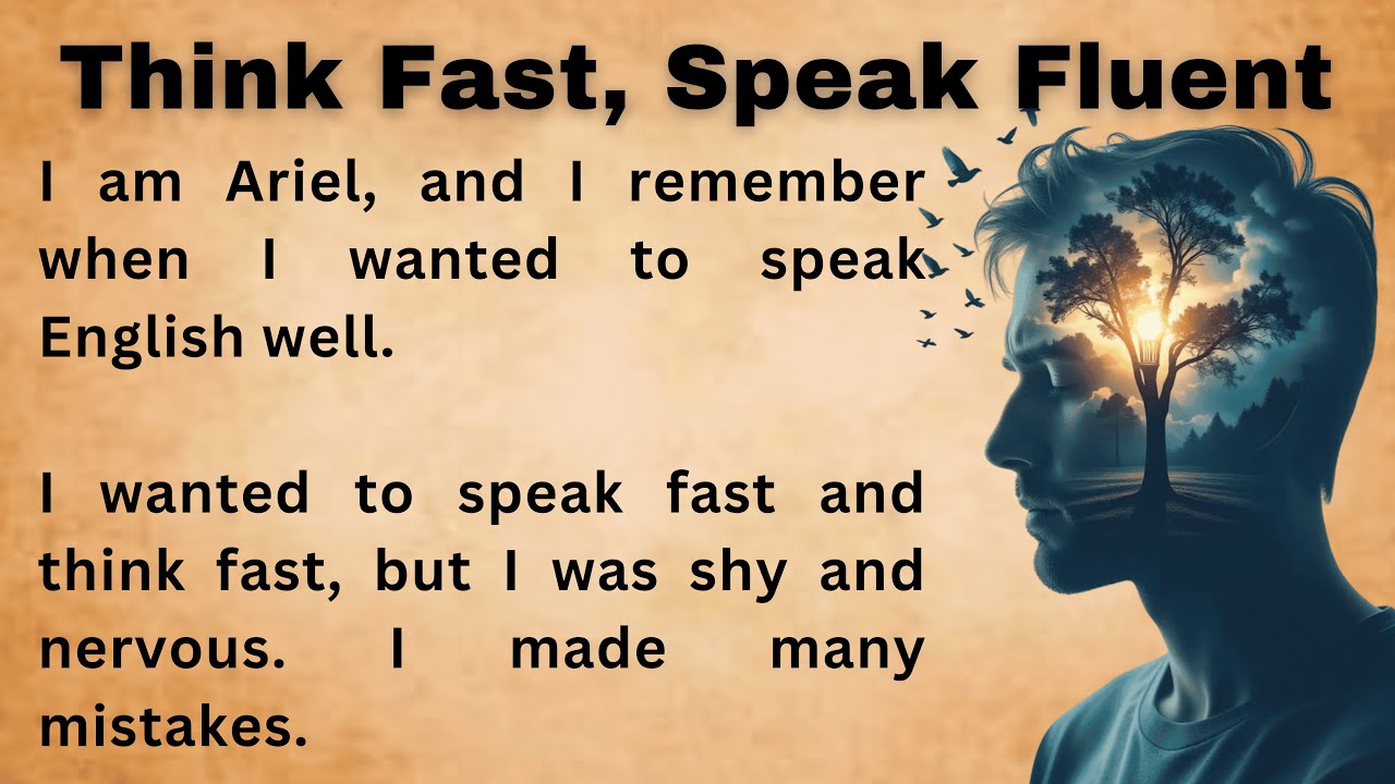 Think Fast, Speak Fluent  || The Secret to Real English Confidence || Bookish English