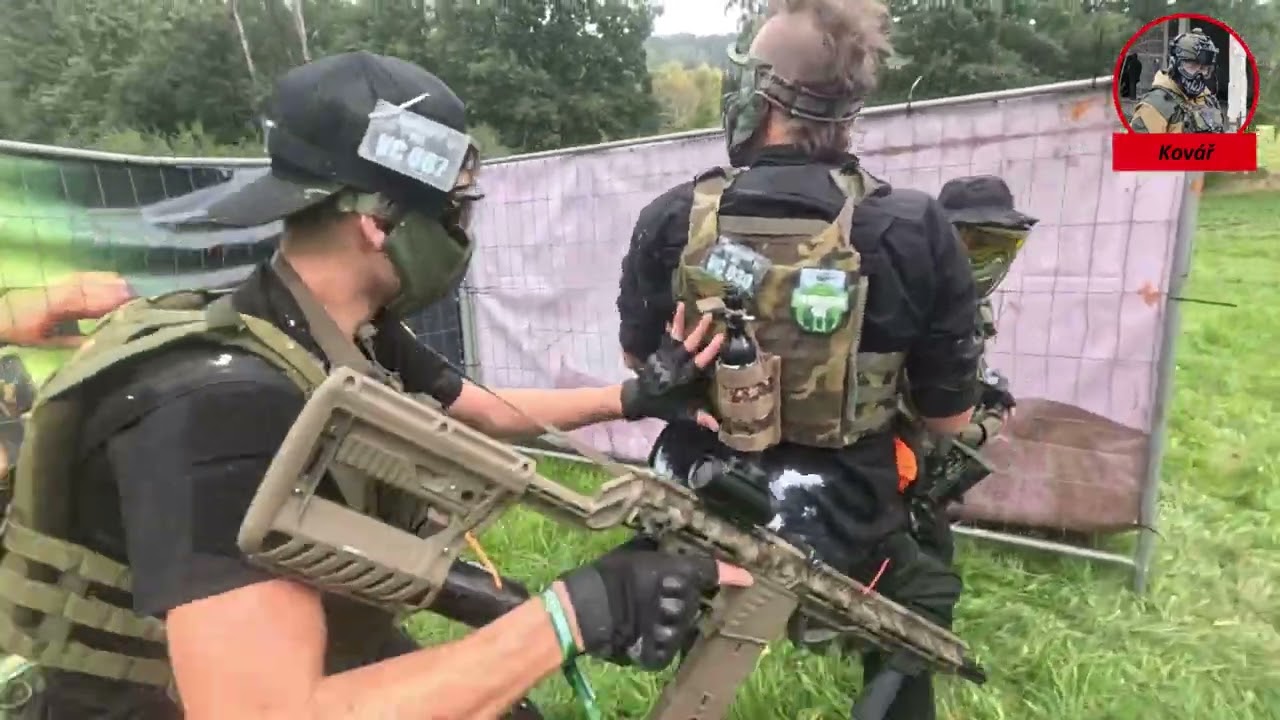 20250830 Apache Snow Hamburger Hill vol. 1 [Czech Lion Legion], [Paintball Arena Cheb]