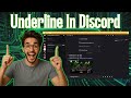 How To Underline In Discord | Format Text Like A Pro