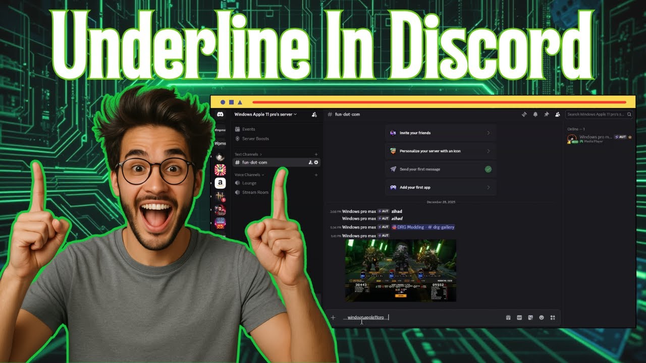 Underline Discord How To Underline In Discord | Format Text Like A Pro - YouTube