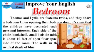 Bedroom | Listen and Practice | Learning English Speaking | Level 2 #32 #LMEnglishTV
