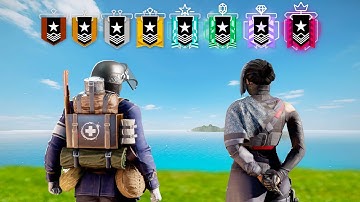 Thaqil & Spoit 2v5 Every Rank in Rainbow Six Siege