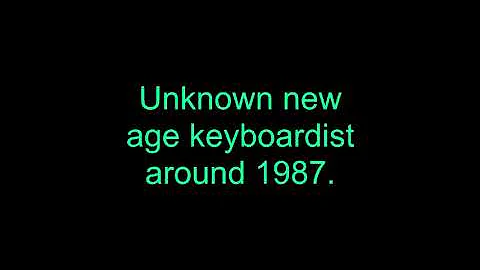 SOLVED!! New Age Keyboardist Michael Gleason "Glor...