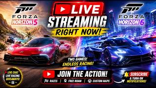 🔥 🔴 LIVE NOW! Forza Horizon 5 & 6 | Epic Racing, Open Lobby & Free Roam! 🚗💨 screenshot 2