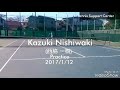 練習サポート(西脇一樹選手)2017/1/12