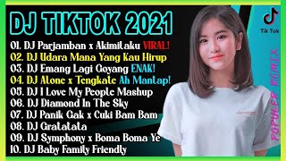 Dj Tiktok Terbaru 2021  Dj Parjamban X Akimilaku Mashup  Bass Viral Remix Terbaru 2021