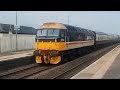 UK Steam Trains.  The Riviera Express at speed.  Hauled by MayFlower seen at Starcross.  May 2026