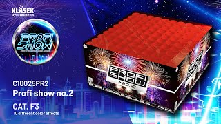 C10025PR2 Profi show no.2 | Klasek pyrotechnics