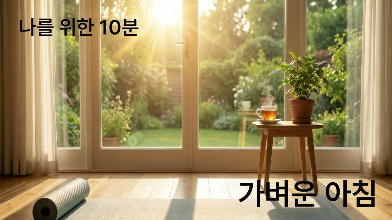NO2. 나를 위한 10분 | 무거운 몸을 깨우는 상쾌한 아침 명상 10 Min Morning Routine