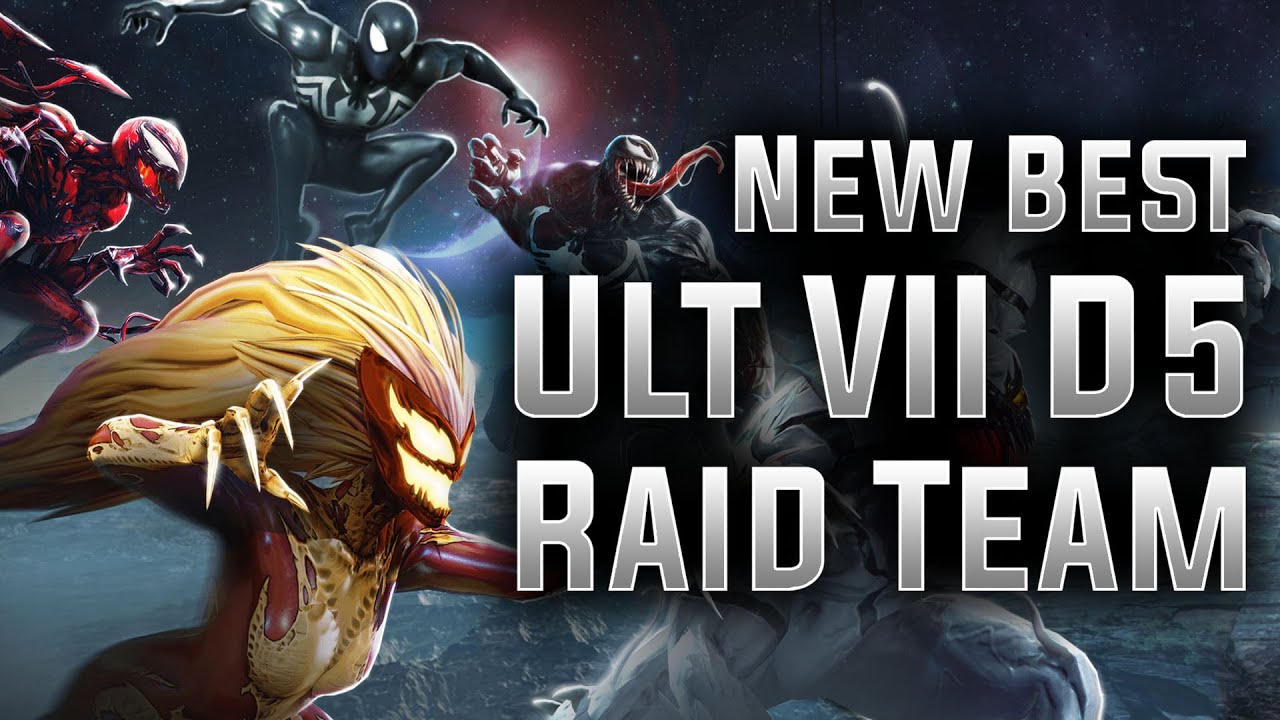 New Best Ult VII D5 Raid Team! MARVEL Strike Force MSF YouTube