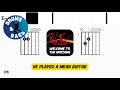 Pink Floyd - Welcome To The Machine • Bass &amp; Drums | Scrolling Guitar Chords &amp; Lyrics