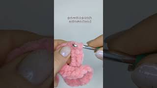 Easy Crochet Scrunchie 10 Minutes Crocget Project #crochettutorial #crochetscrunchies #easycrochet
